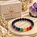 7 Chakra Bracelet (Lava Beads) – Balance, Protection & Energy Alignment