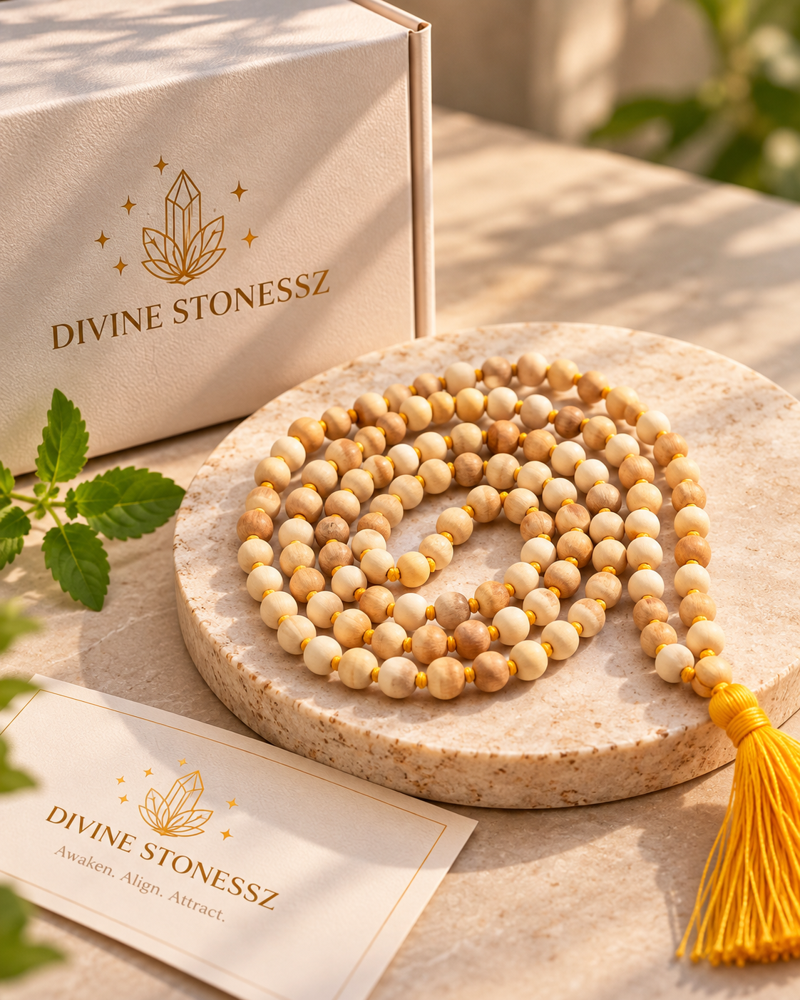 Tulsi Mala – 108 Beads | Activated with Vedic Mantras