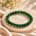 Green Jade Bracelet – Emotional Balance, Harmony & Abundance Crystal