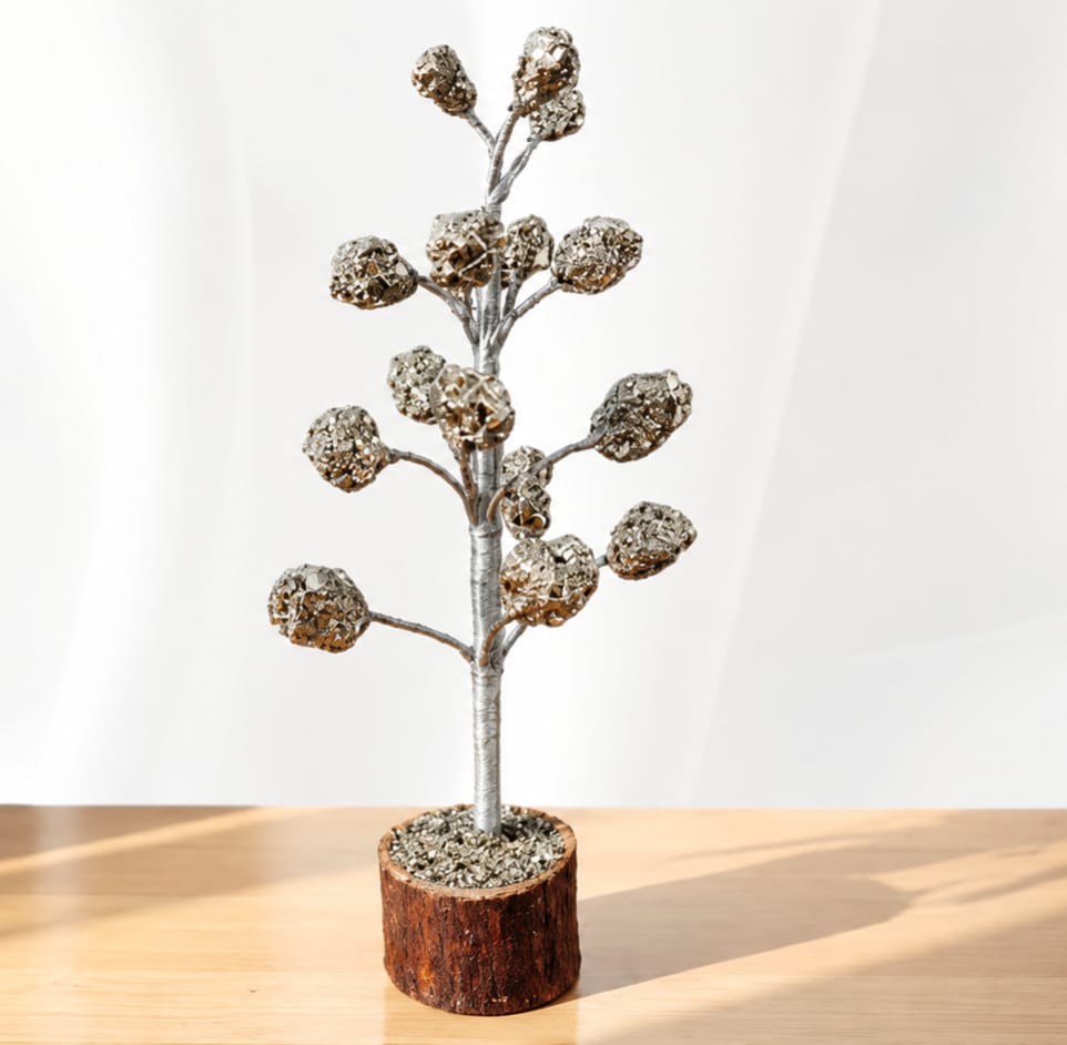 Money Pyrite Tree – Vedic Mantra Energised
