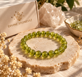 Road Opener Bracelet (Peridot) | Vedic Mantra Energised