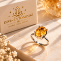 Success Ring (Citrine) – Abundance, Confidence & Career Growth