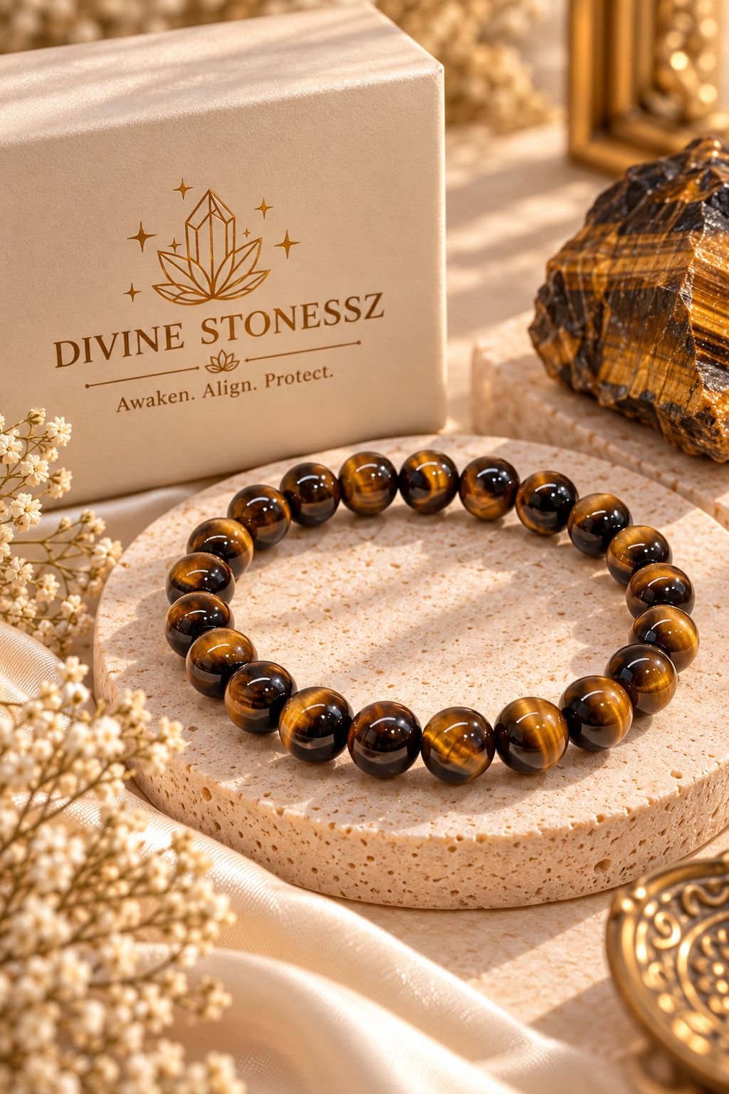 Tiger Eye Bracelet – Protection, Confidence & Strength